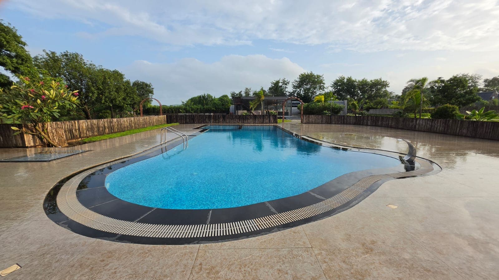 Resort amenities and scenic landscapes